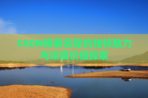 CSDN博客名称的独特魅力与深度价值探索